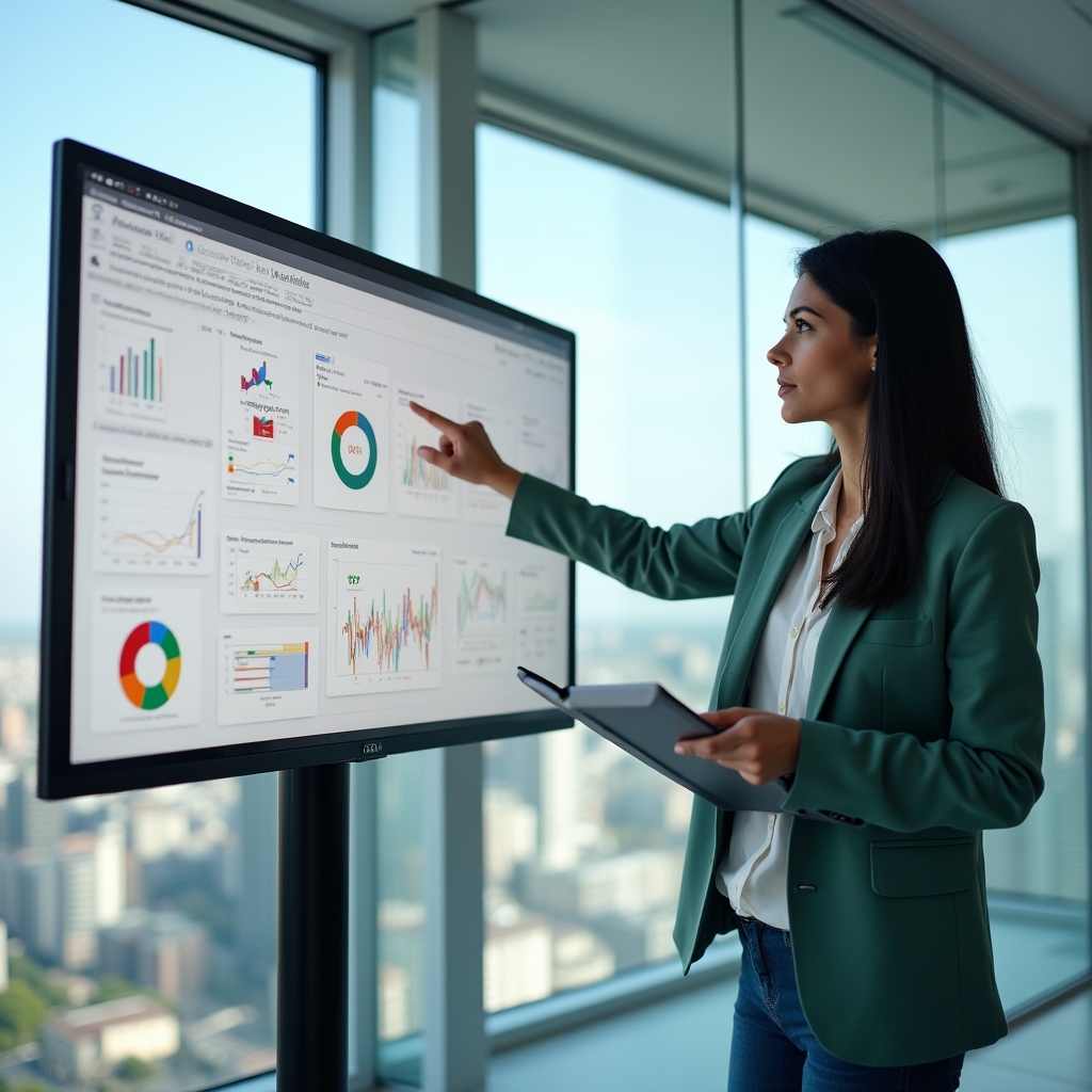 Analiză dashboard marketing digital afacere mică